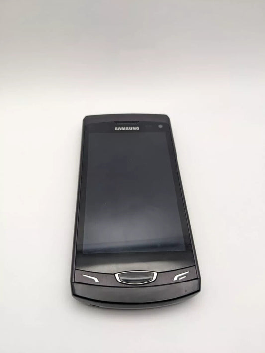 Samsung Wave 2 GT-S8530 Schwarz ohne Akku Pin-gesperrt 