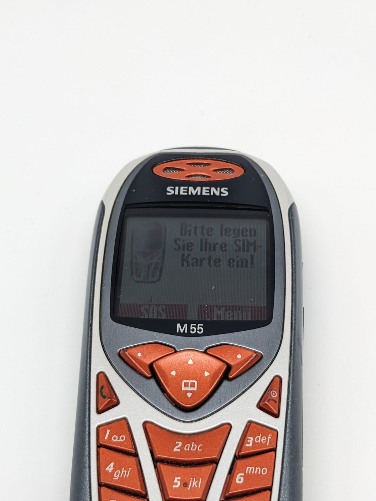 Siemens M55 Orange Handy Retro | OHNE SIMLOCK | FUNKTIONIERT