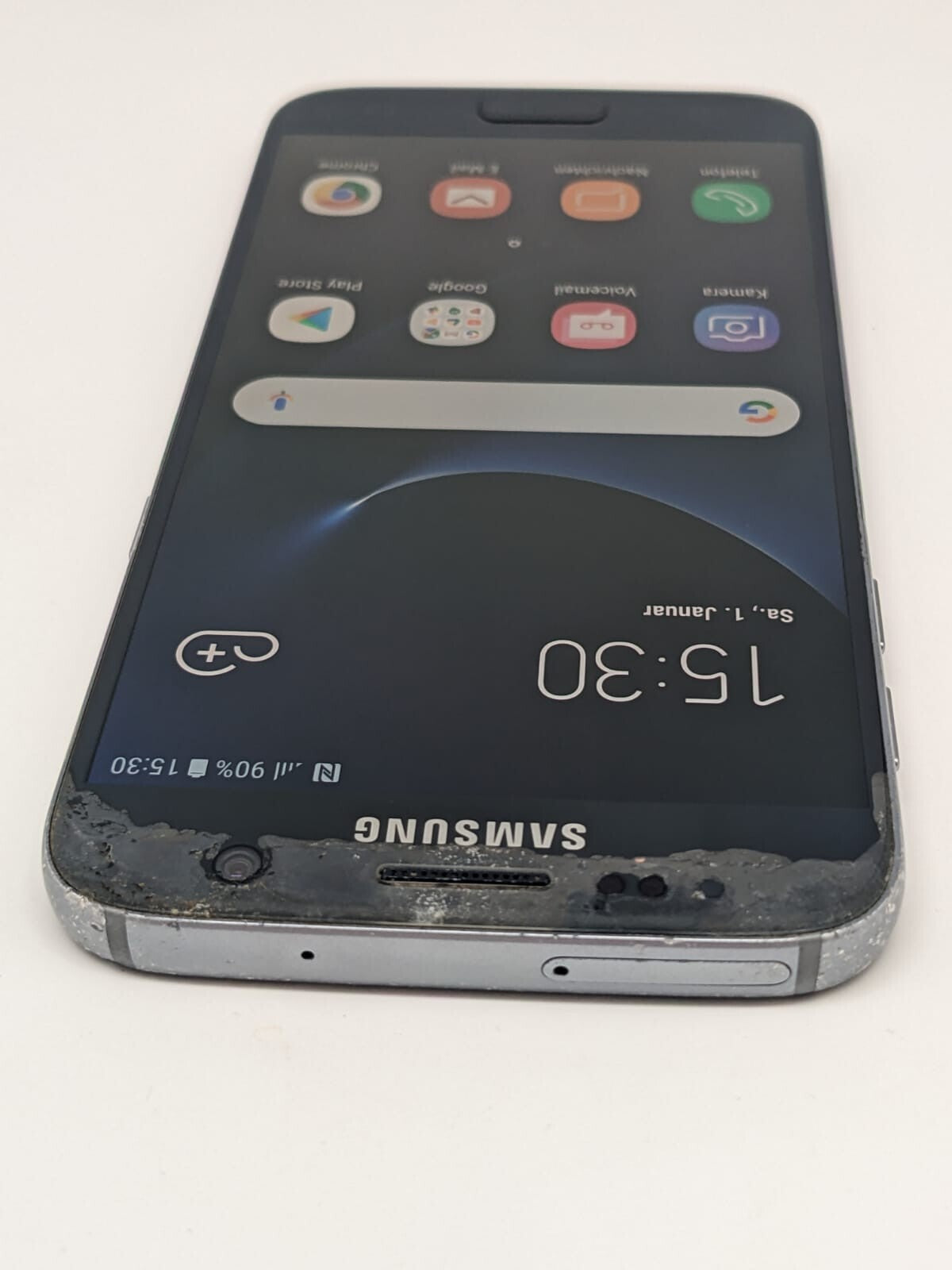 Samsung Galaxy S7 32GB Schwarz Smartphone | DISPLAYBURN | OHNE SIMLOCK