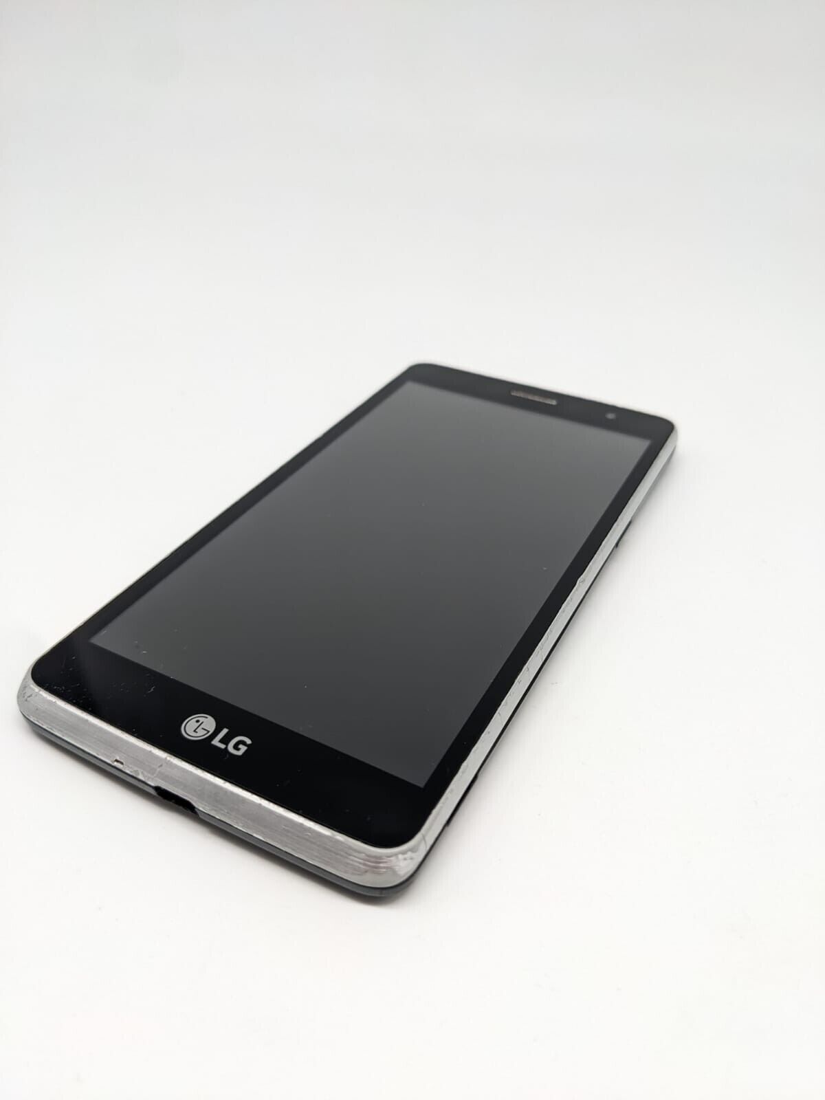 LG Bello 2 II LG-X150 Smartphone Silber | OHNE AKKU | UNGETESTET
