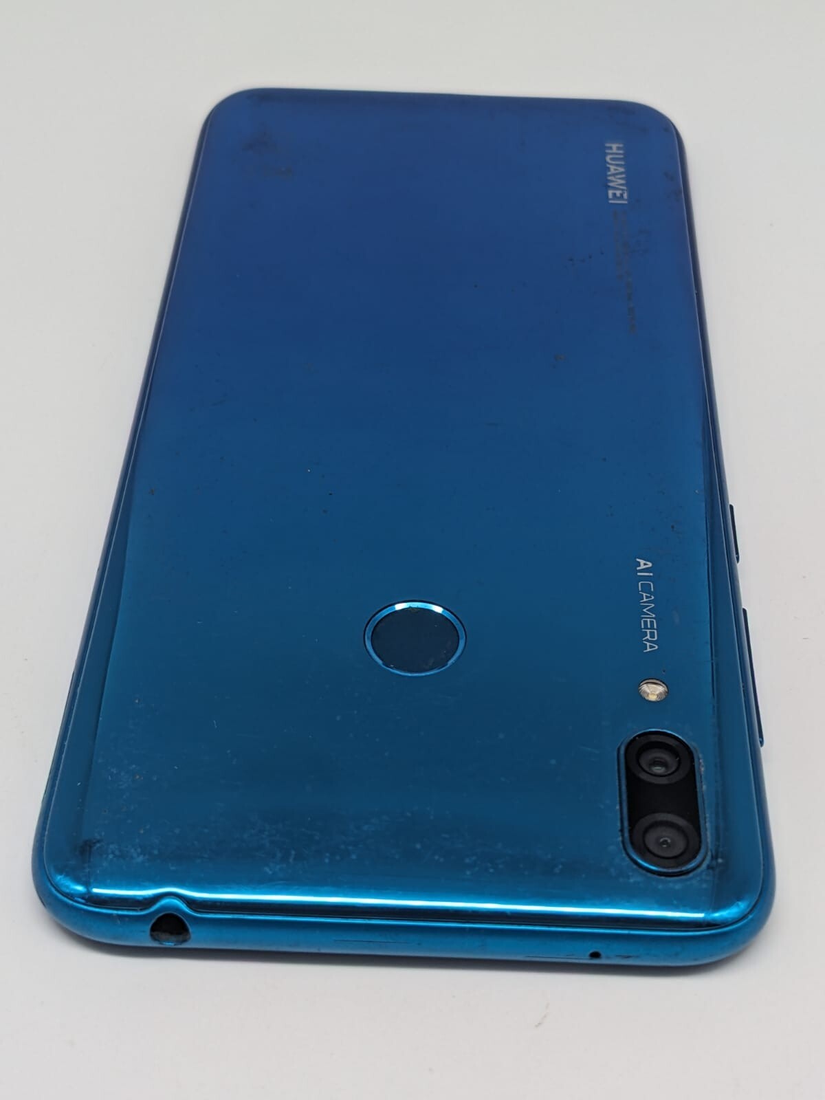Huawei Y7 2019 DUB-LX1 Blau Teilespender Ersatzteile | DISPLAYSCHADEN
