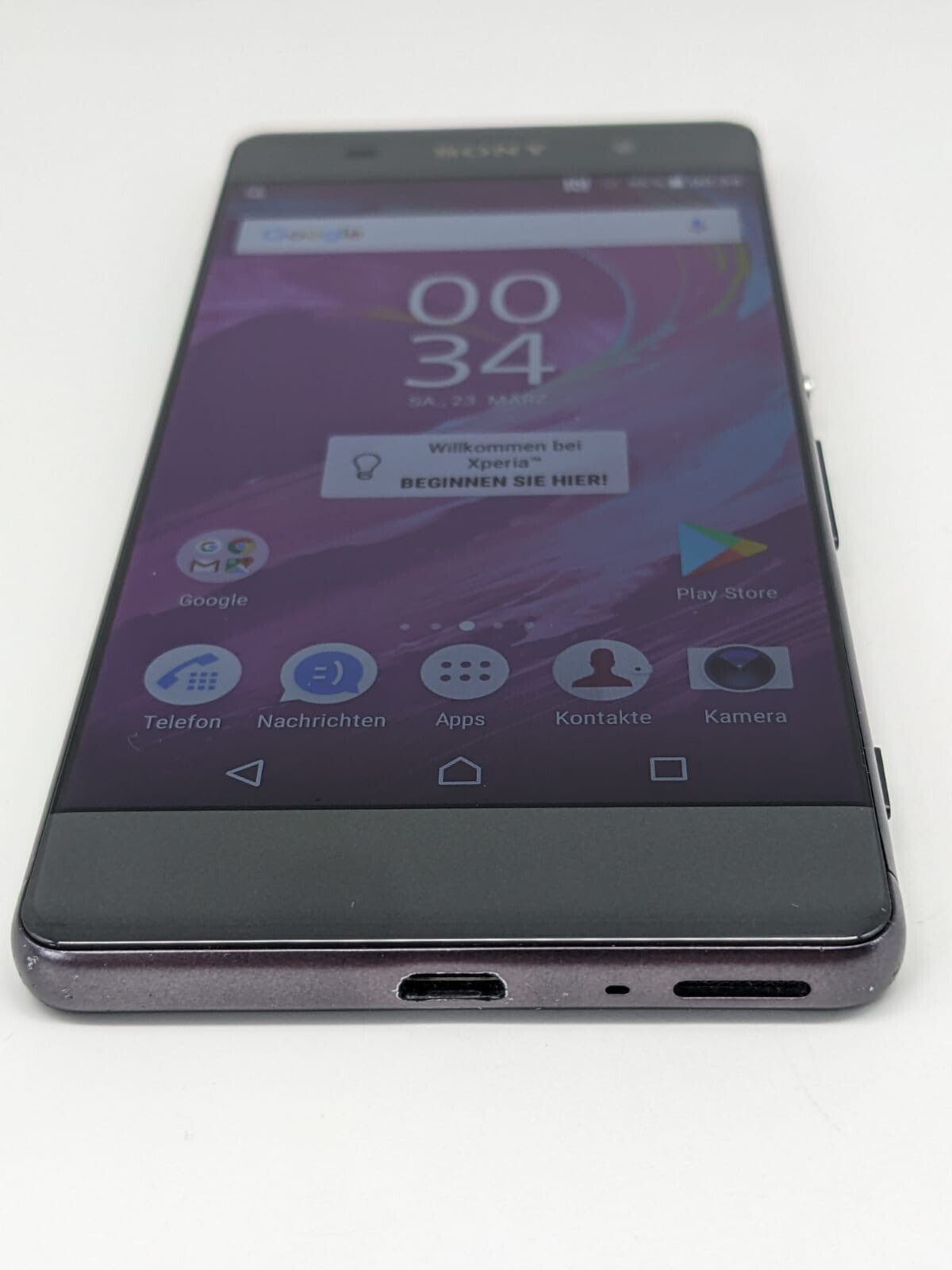 Sony Xperia XA F3111 Grau 16GB Smartphone | OHNE SIMLOCK