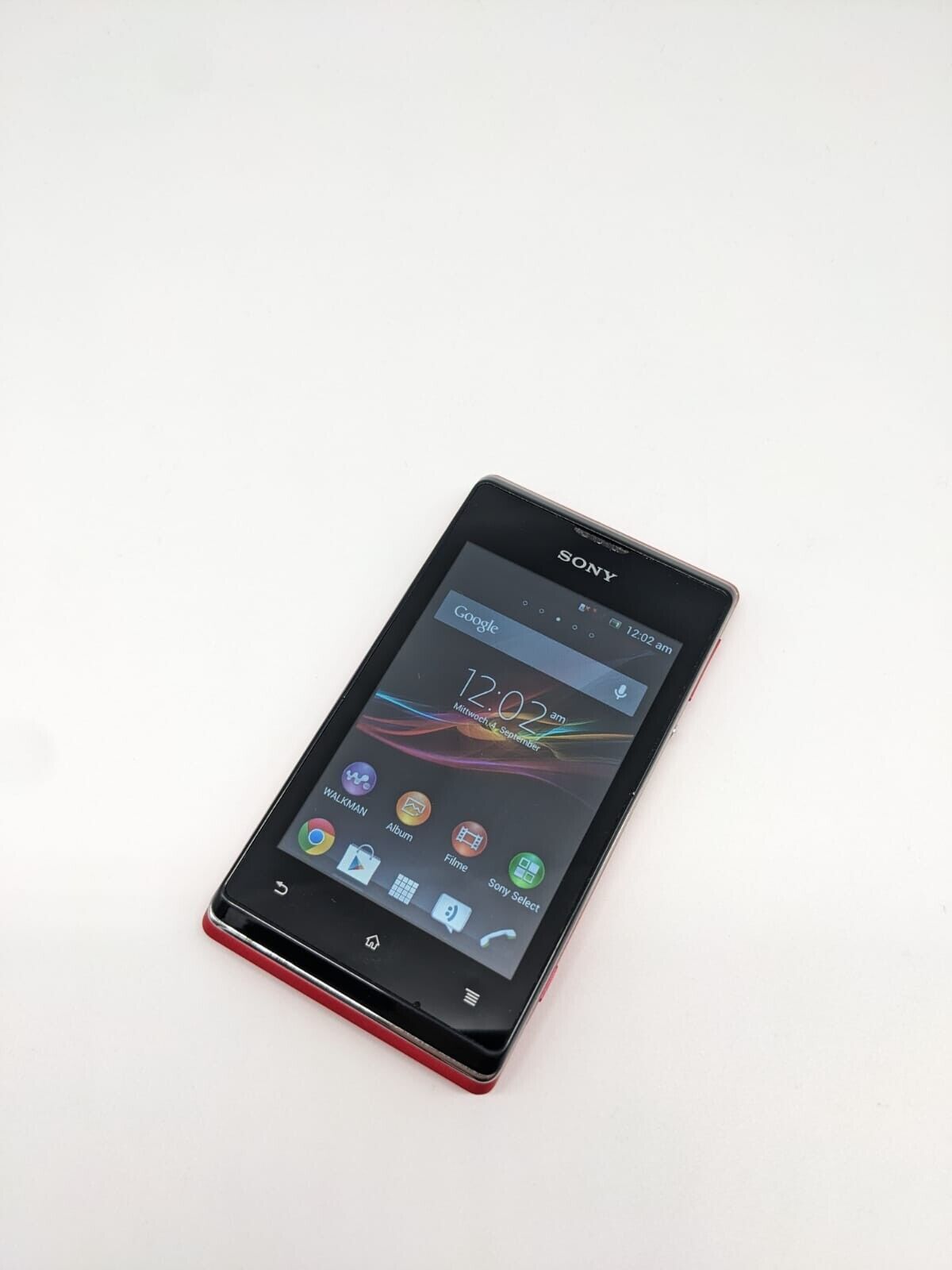 Sony Xperia E C1505 Rot  Smartphone | OHNE SIMLOCK | VOLL FUNKTIONSFÄHIG