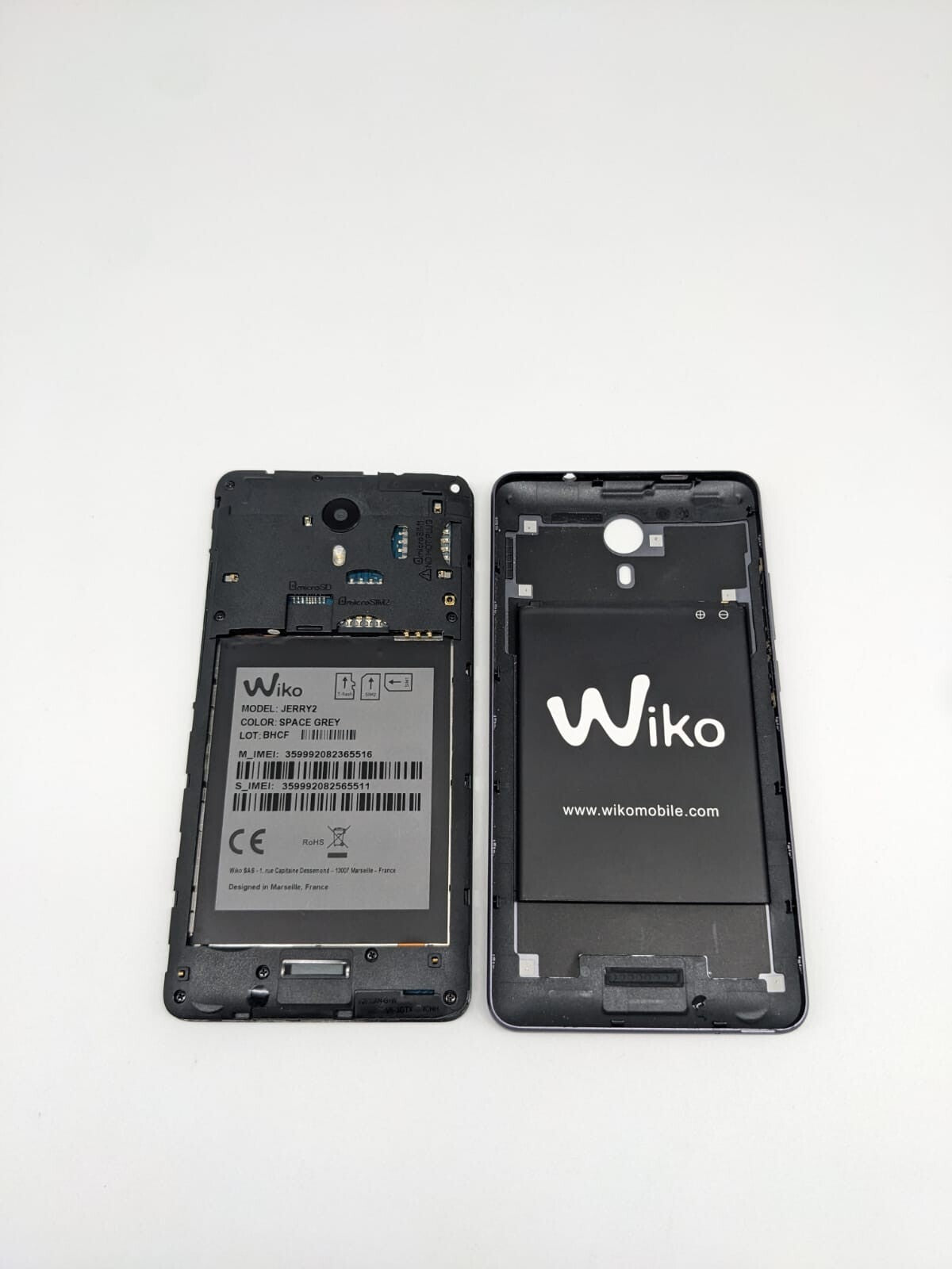 Wiko Jerry 2 8GB Dual Sim Schwarz Smartphone | OHNE SIMLOCK