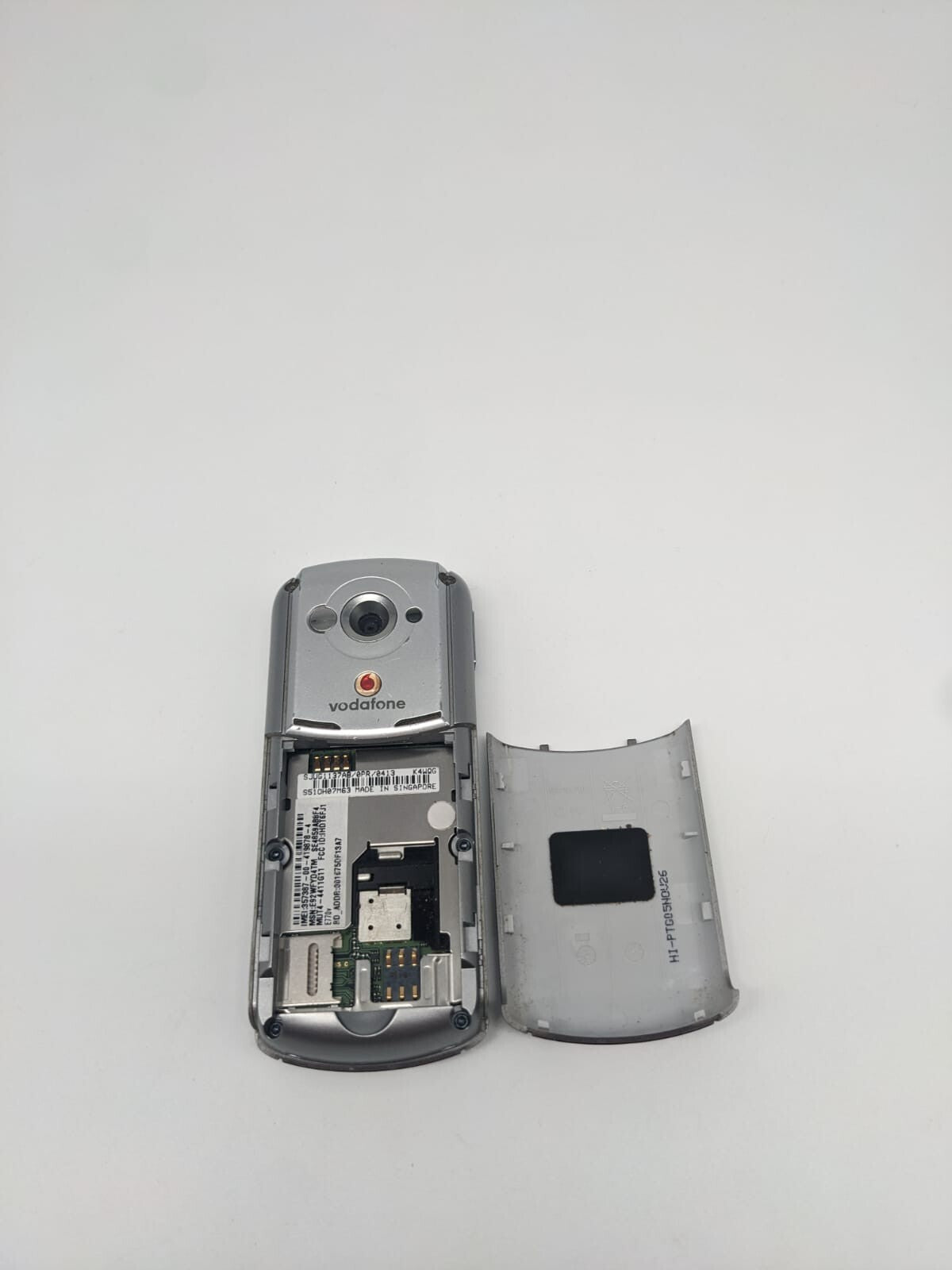 Motorola E770v Silber Braun Handy Retro | OHNE AKKU | OHNE SIMLOCK