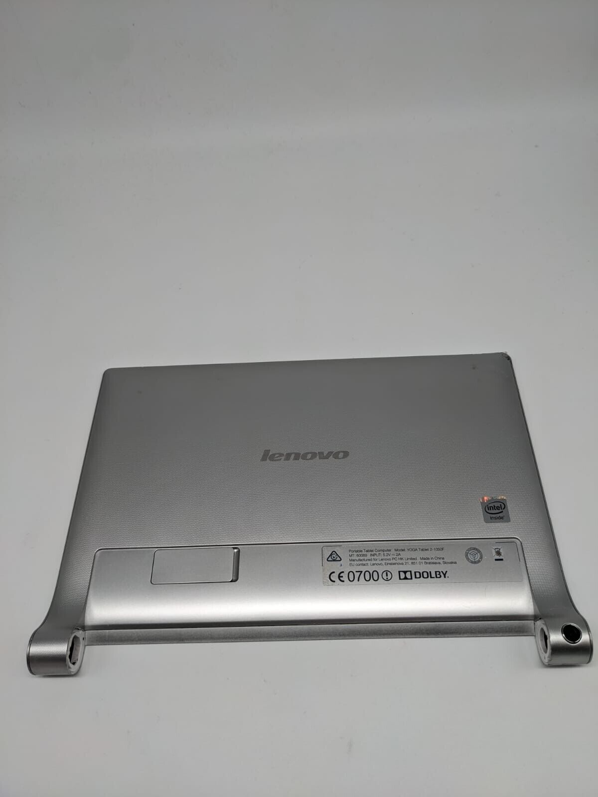 LENOVO Yoga Tablet 2 Modell: 2-1050f Silber | OHNE AKKU | UNGETESTET #X6