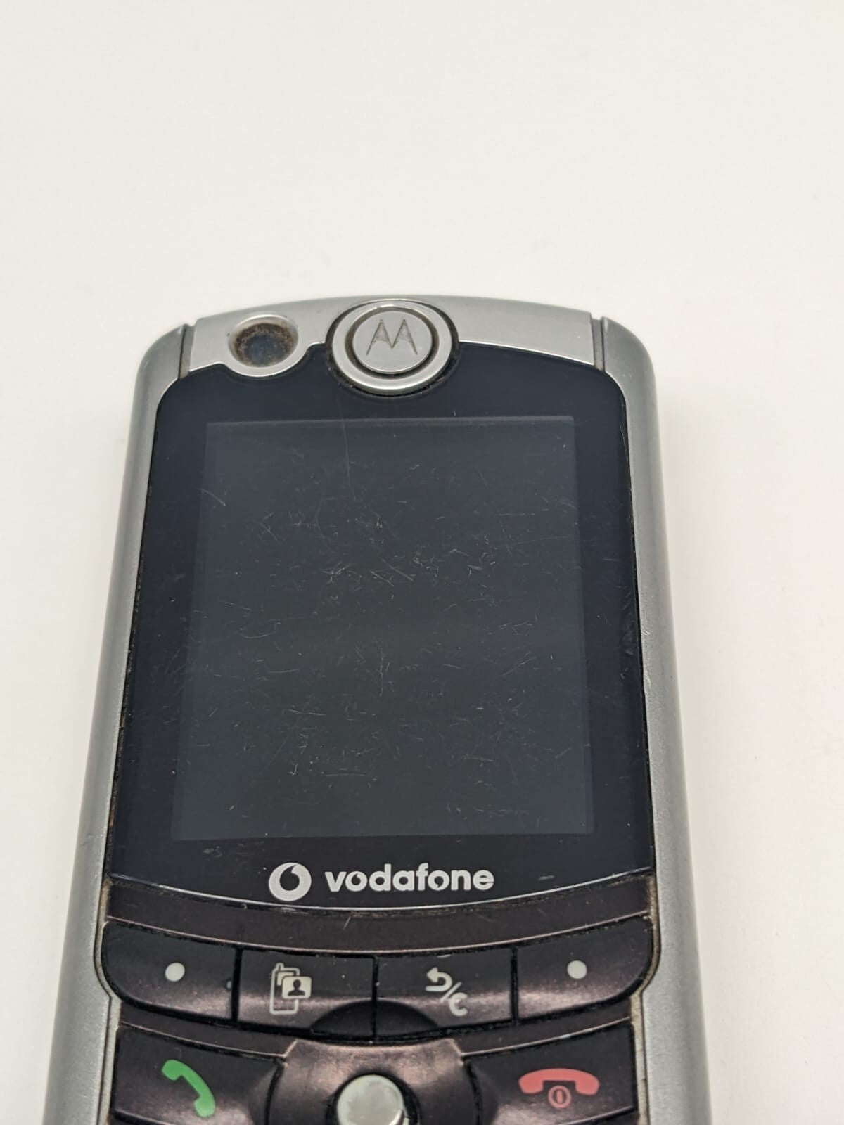 Motorola E770v Silber Braun Handy Retro | OHNE AKKU | OHNE SIMLOCK