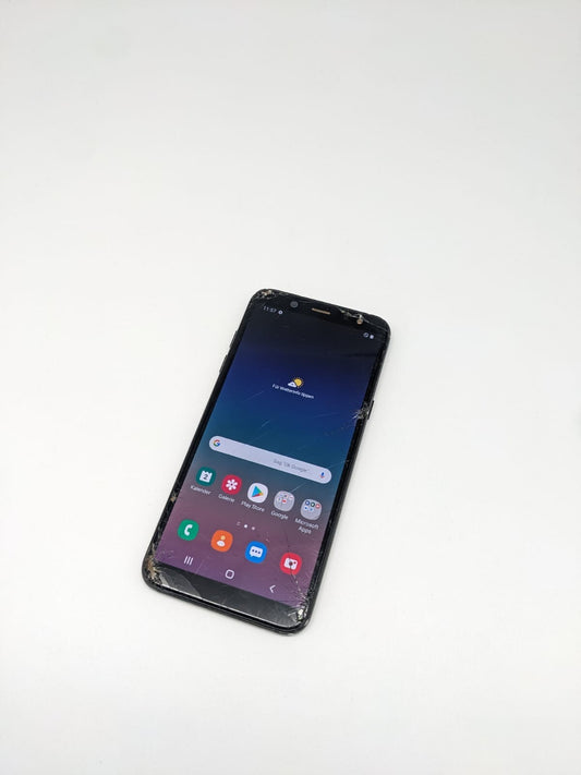 Samsung Galaxy A6 2018 32GB Schwarz Smartphone | OHNE SIMLOCK