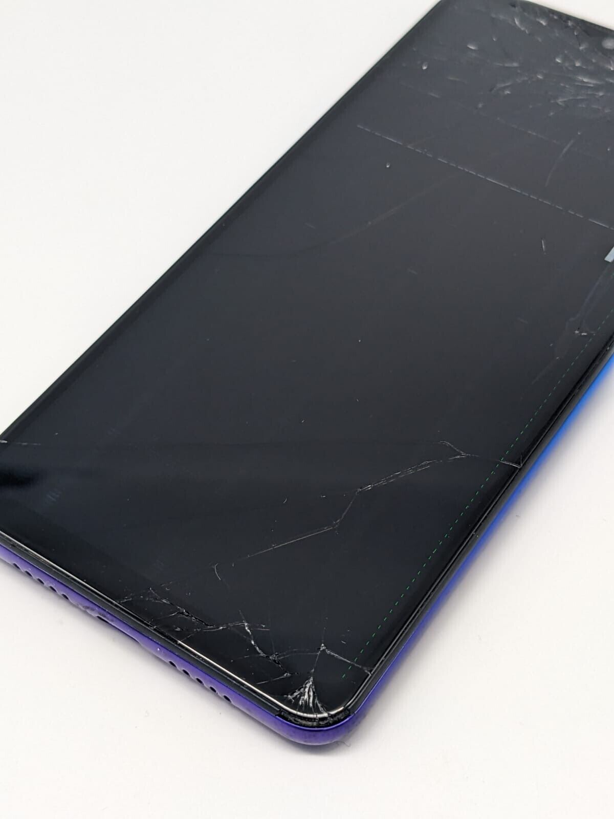 Blackview A80 Pro Blau Smartphone Teilespender | LÄDT/STARTET | DISPLAYSCHADEN