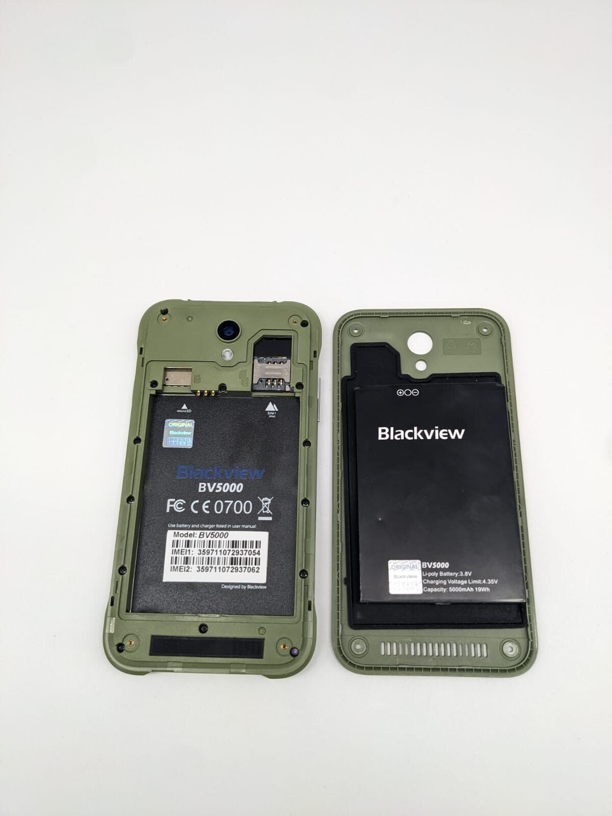 Blackview BV5000 Grün Smartphone | NEUWERTIG | OHNE SIMLOCK