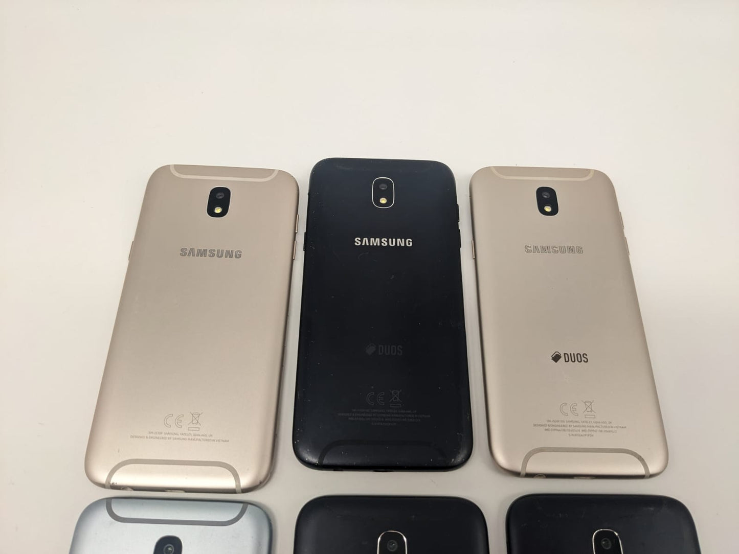 6x Samsung Galaxy J5 2017 J530F Konvolut Sammlung Posten | DEFEKT | UNGETESTET