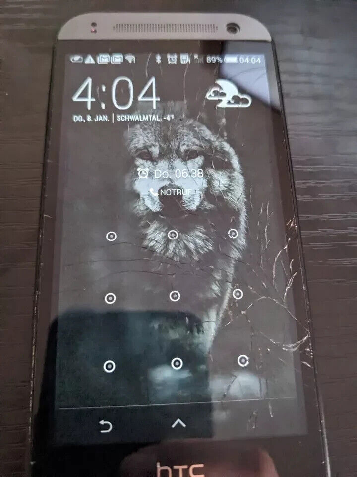 HTC  One Mini 2 Smartphone MUSTERSPERRE | DISPLAYRISSE 