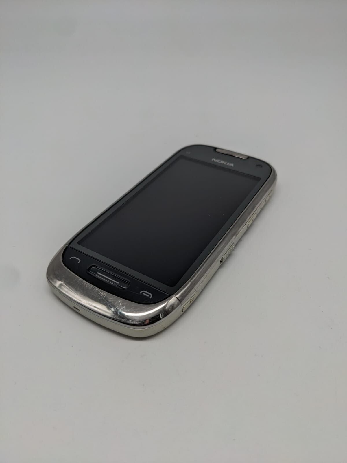 Nokia C7-00 RM-675 8GB Frosty Metal | SIMSLOT DEFEKT.