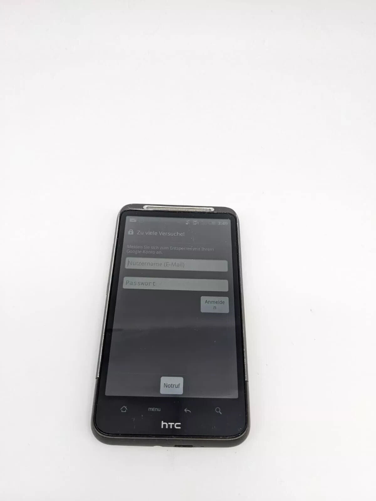 HTC Desire HD Schwarz Smartphone | GESPERRT LOCKED