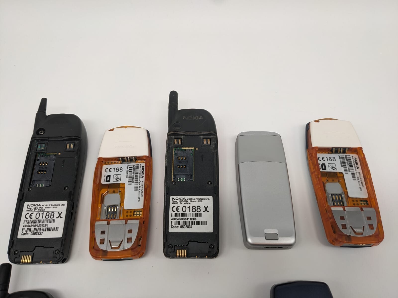 9x Nokia Konvolut Handy Teildefekt Teilespender Ersatzteile Rohstoffe