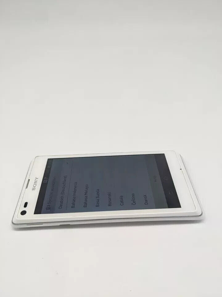 Sony Xperia L C2105 Weiß Smartphone Android TOP ZUSTAND 