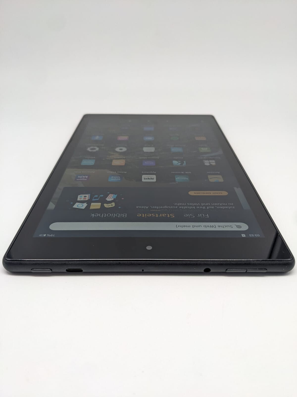 Amazon Fire HD 10 (9th Generation) Schwarz Tablet | LÄDT NUR BIS 19%