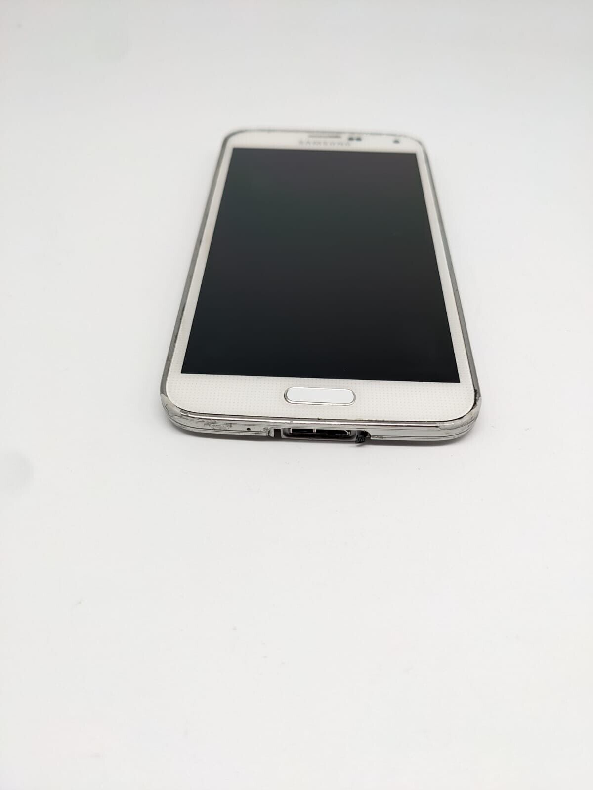 Samsung Galaxy S5 SM-G900F Weiß | OHNE AKKU | LÄDT/STARTET NICHT