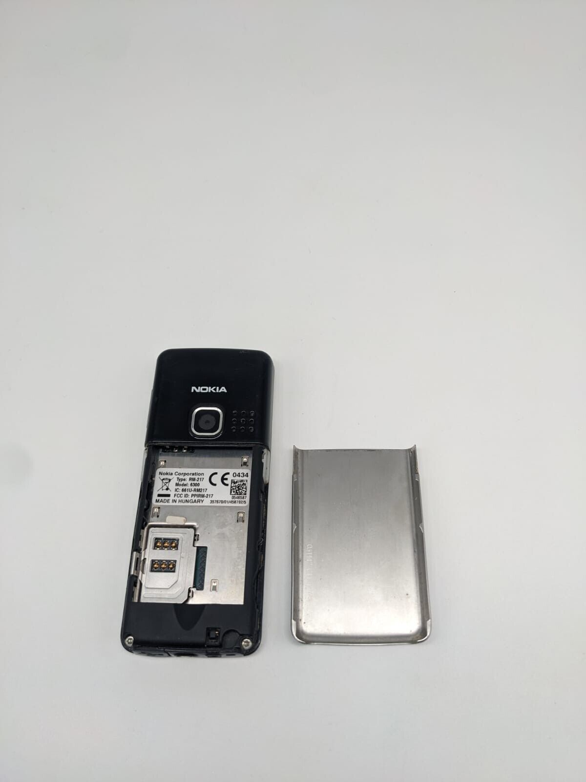 Nokia 6300 Silber Handy Retro Vintage | OHNE AKKU | OHNE SIMLOCK