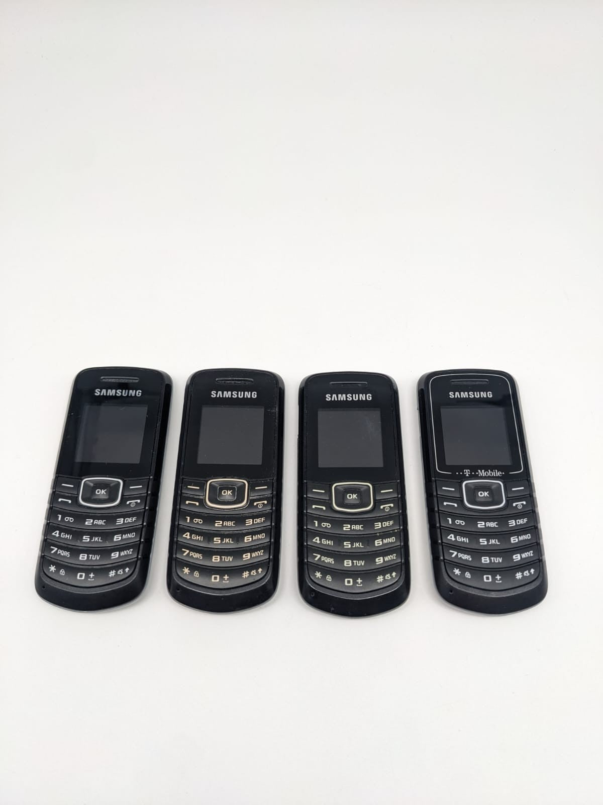4x Samsung GT-E1080 | W | i | Sammlung Konvolut Posten | UNGETESTET
