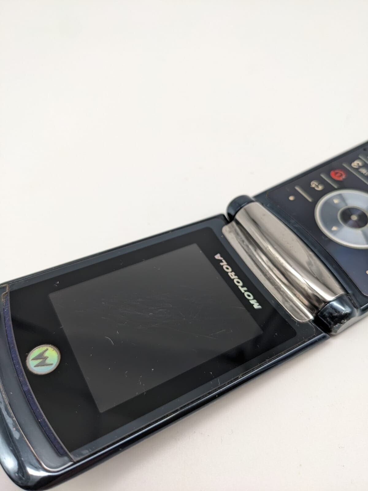 Motorola RAZR2 V8 Klapphandy Blau T-Mobile Vintage Retro 