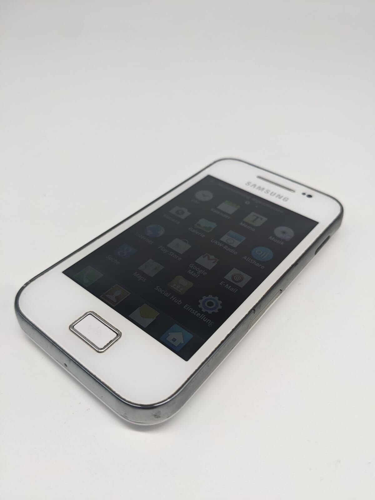 Samsung Galaxy Ace GT-S 5830i Weiß Smartphone  | OHNE SIMLOCK