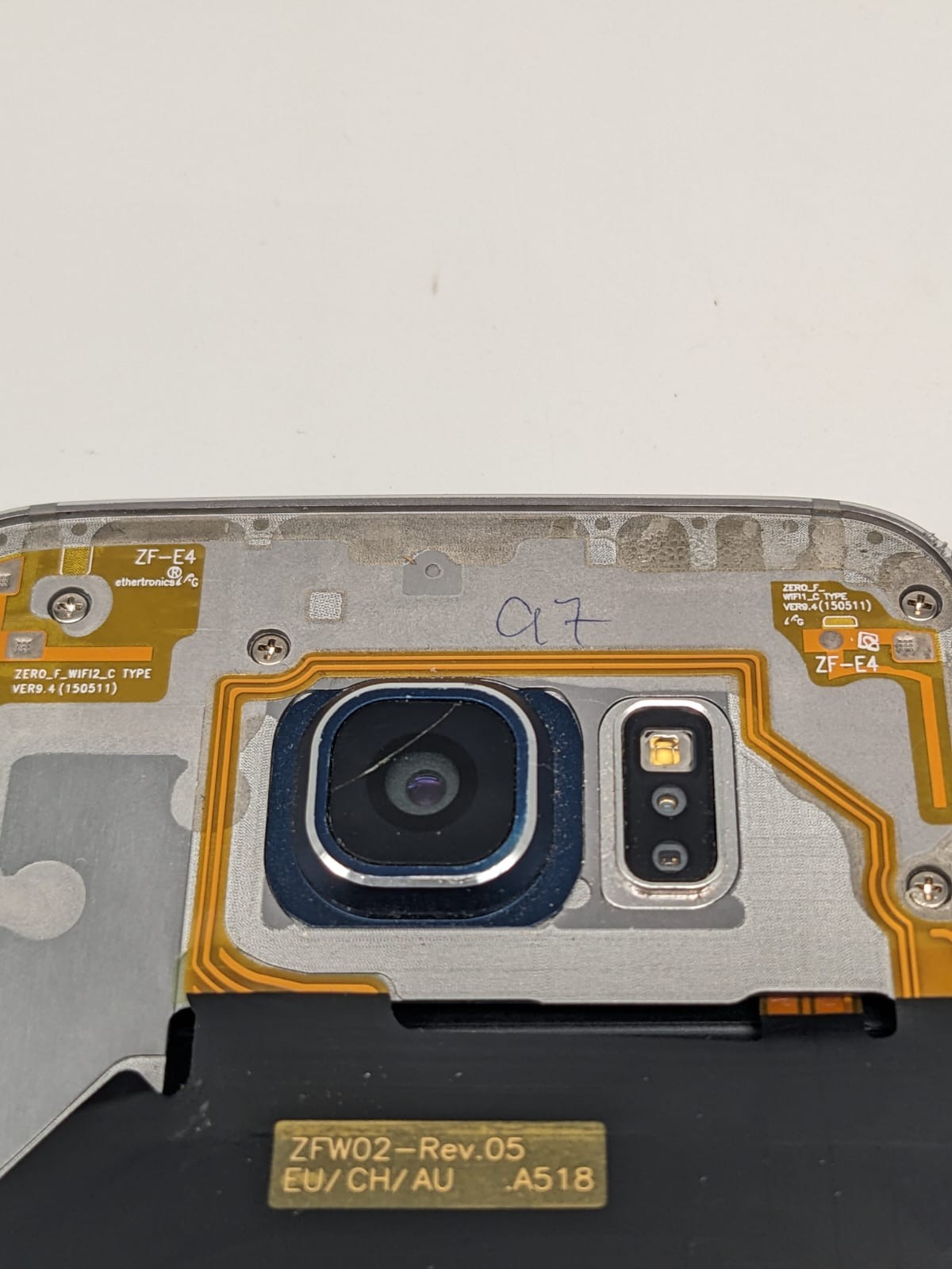 2x Samsung Galaxy S6 SM-G920F Blau Smartphone Ersatzteile Bastler | DEFEKT