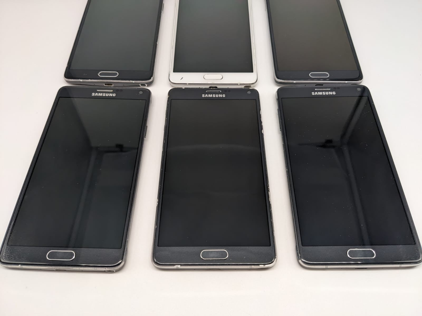 6x Samsung Galaxy Note 4 N910F Konvolut Sammlung Posten | LADEN /STARTEN NICHT