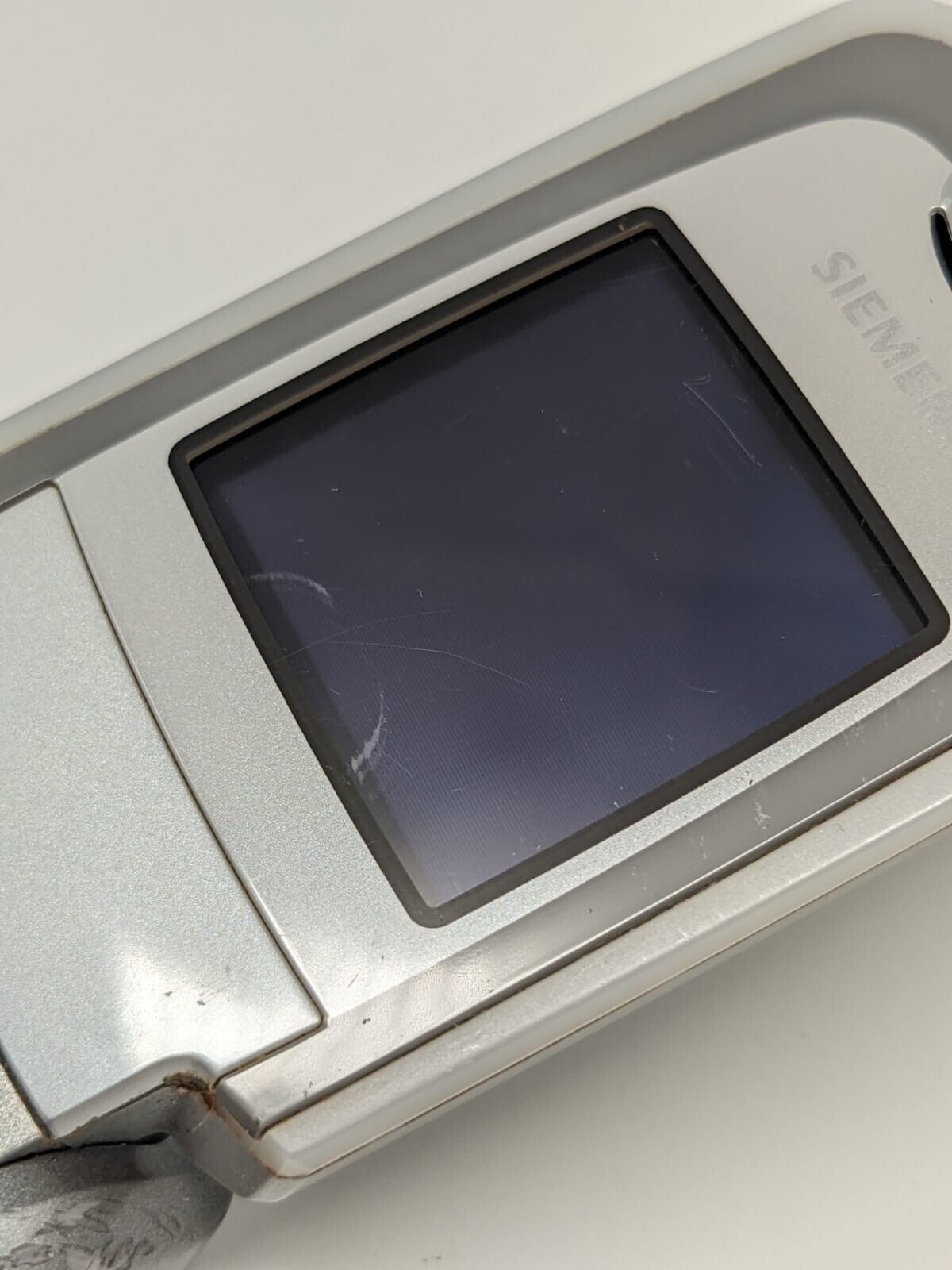 Siemens CF62 Silber Klapphandy | OHNE AKKU | OHNE SIMLOCK | FUNKTIONIERT