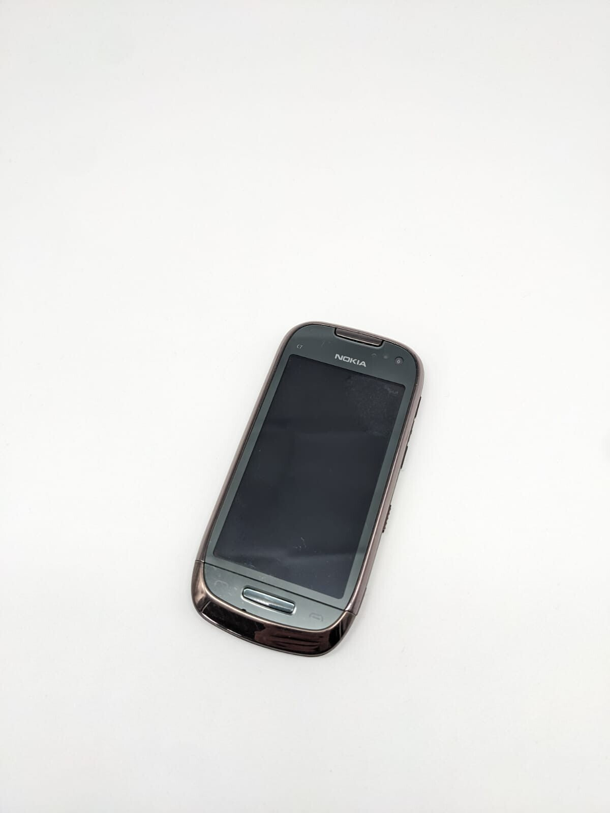 Nokia C7-00 Braun Smartphone | OHNE AKKU | OHNE SIMLOCK