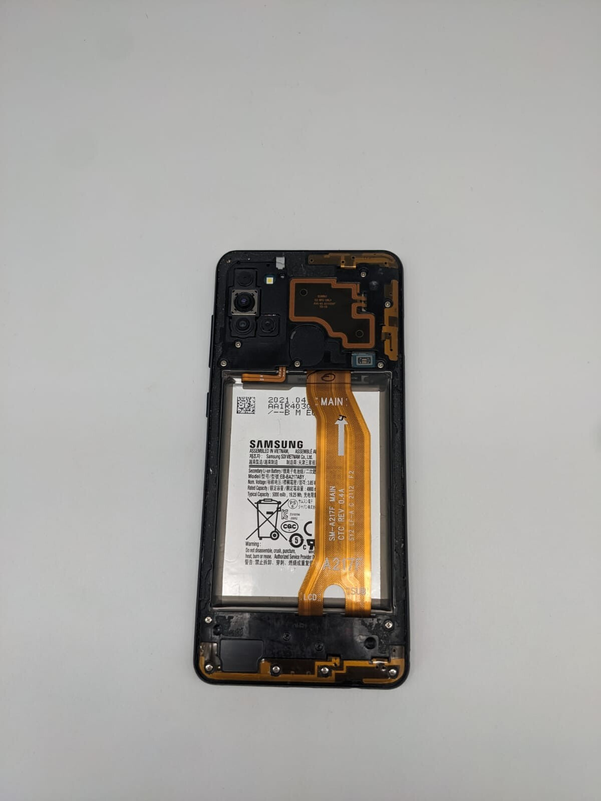 Samsung Galaxy A21S Smartphone Ersatzteile | DISPLAYSCHADEN | UNGETESTET