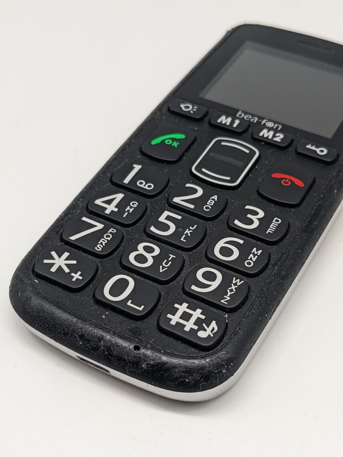 Bea-fon S40 Seniorenhandy Schwarz | OHNE AKKU | VOLL FUNKTIONSFÄHIG