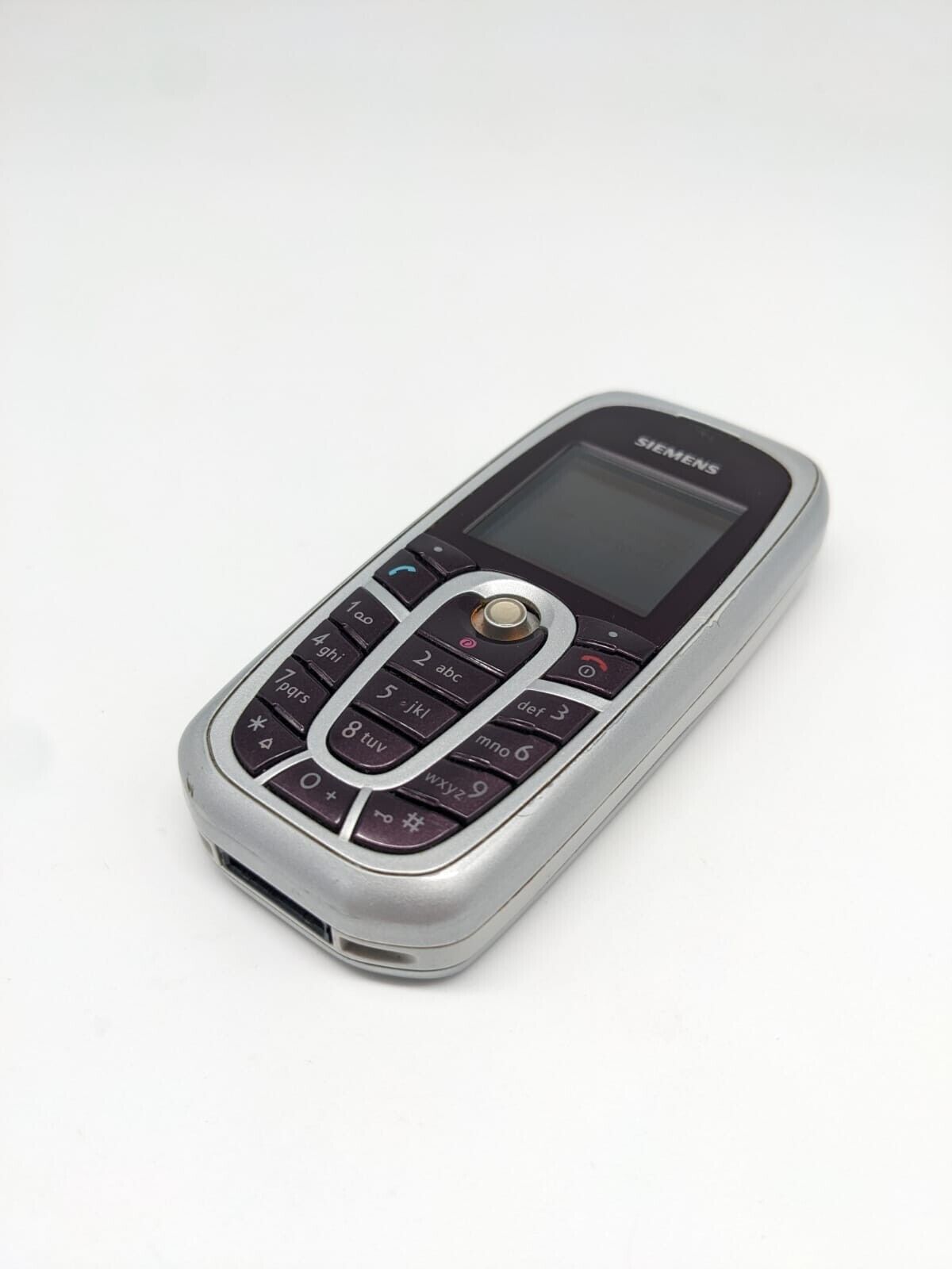 Siemens CT65 Handy Silber Rot Vintage | OHNE SIMLOCK