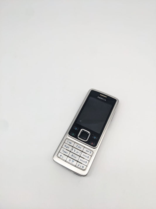 Nokia 6300 Silber Handy Retro Vintage | OHNE AKKU | OHNE SIMLOCK