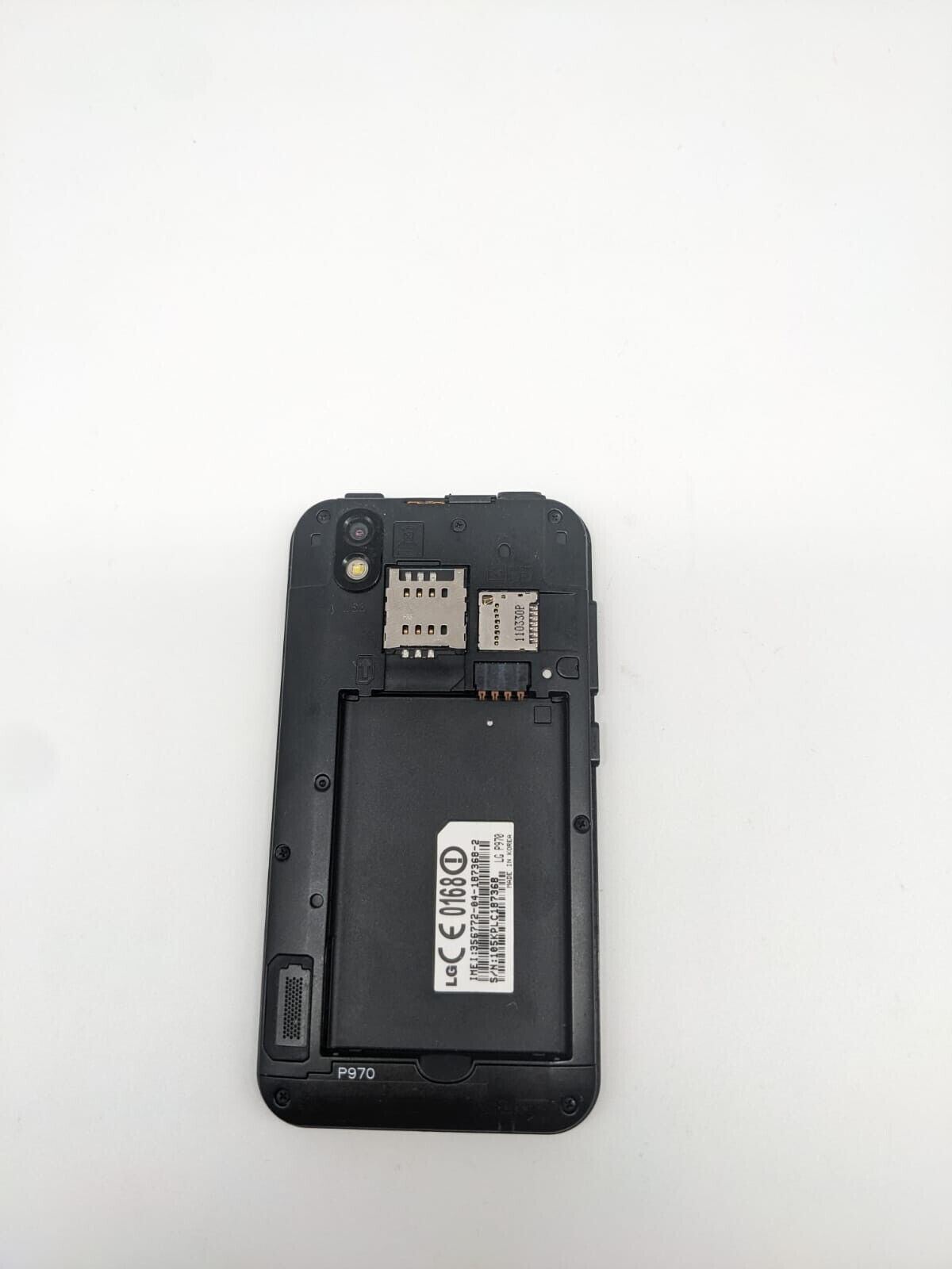 LG-P970 Optimus Schwarz Smartphone | OHNE AKKU | UNGETESTET