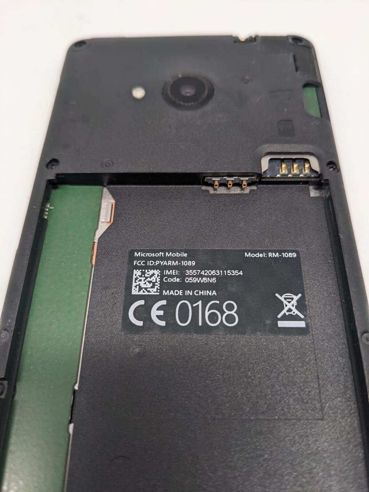 Microsoft Lumia 535 RM-1089 Schwarz Smartphone | OHNE AKKU | UNGETESTET