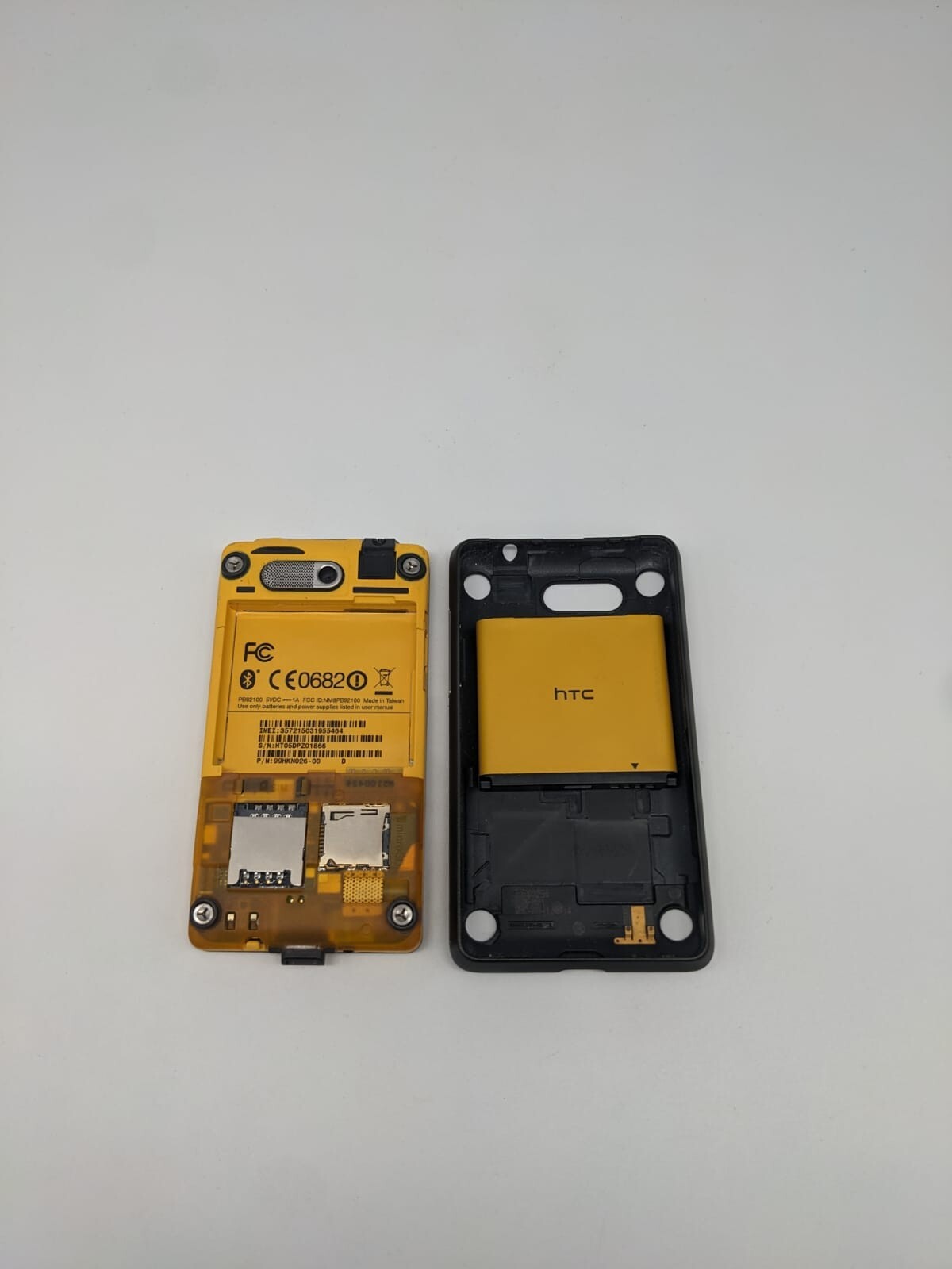 HTC HD Mini Schwarz Gelb Smartphone | OHNE SIMLOCK