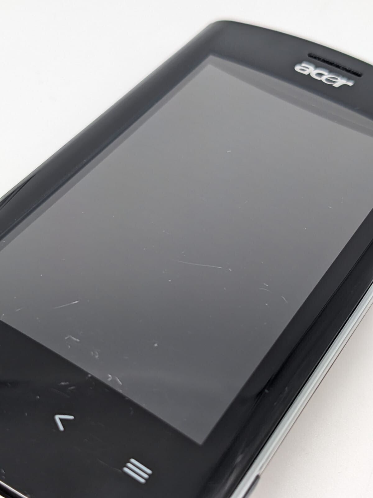 Acer Liquid MT S120 Schwarz Smartphone Handy | OHNE AKKU | UNGETESTET