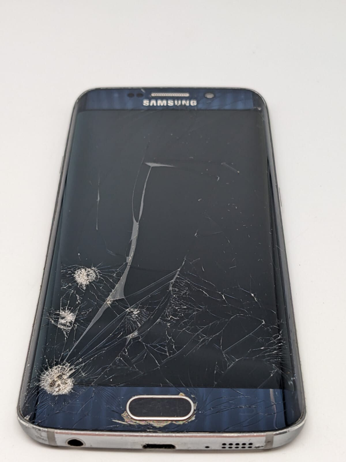 Samsung Galaxy S6 Edge Blau SM-G925F | OHNE AKKU | UNGETESTET