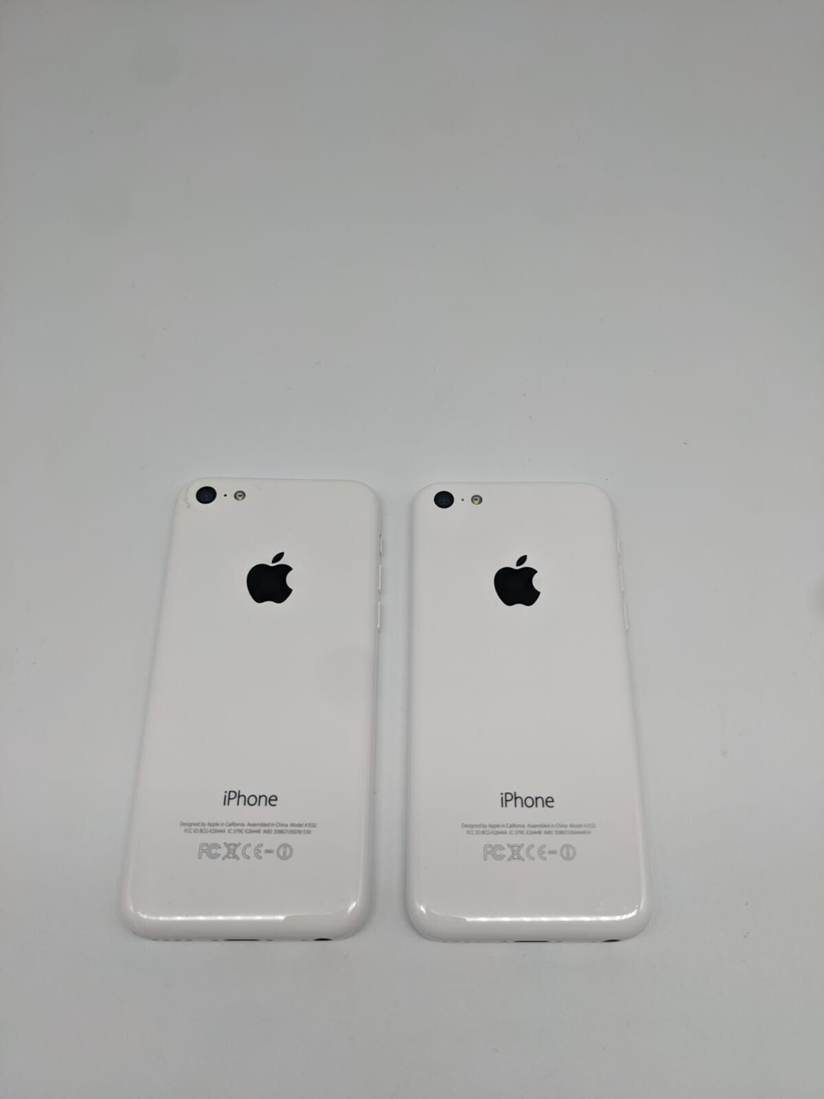 2x Apple iPhone 5c A1532 Weiß Teilespender Ersatzteile Displayspender