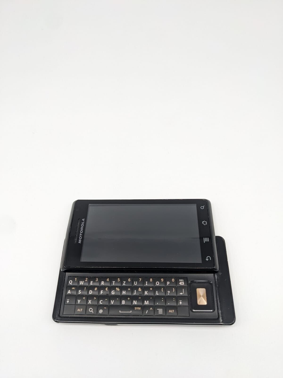 Motorola Milestone Schwarz Teilespender Bastler | OHNE AKKU | UNGETESTET