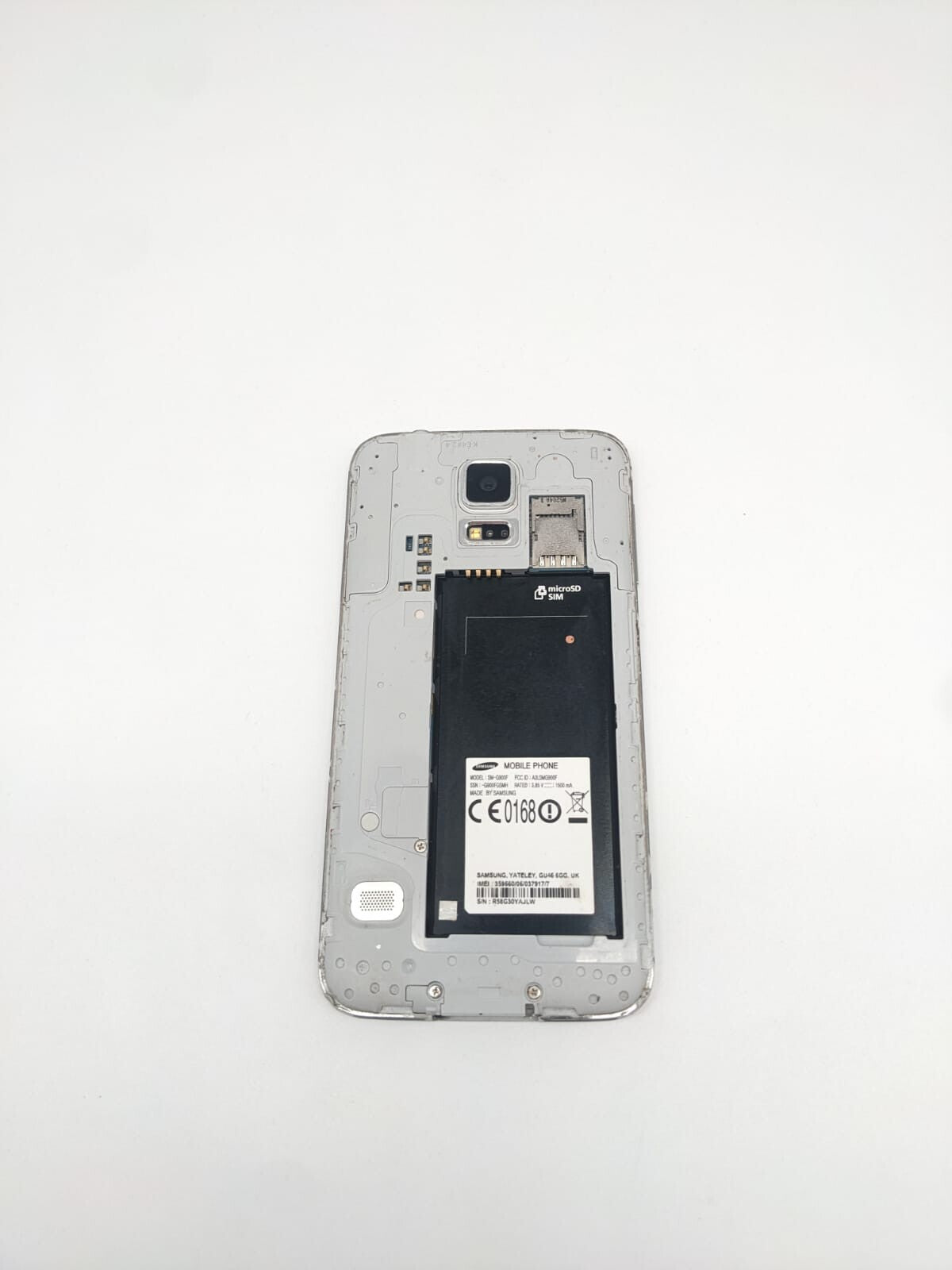 Samsung Galaxy S5 16GB SM-G900F Schwarz | OHNE AKKU | VOLL FUNKTIONSFÄHIG
