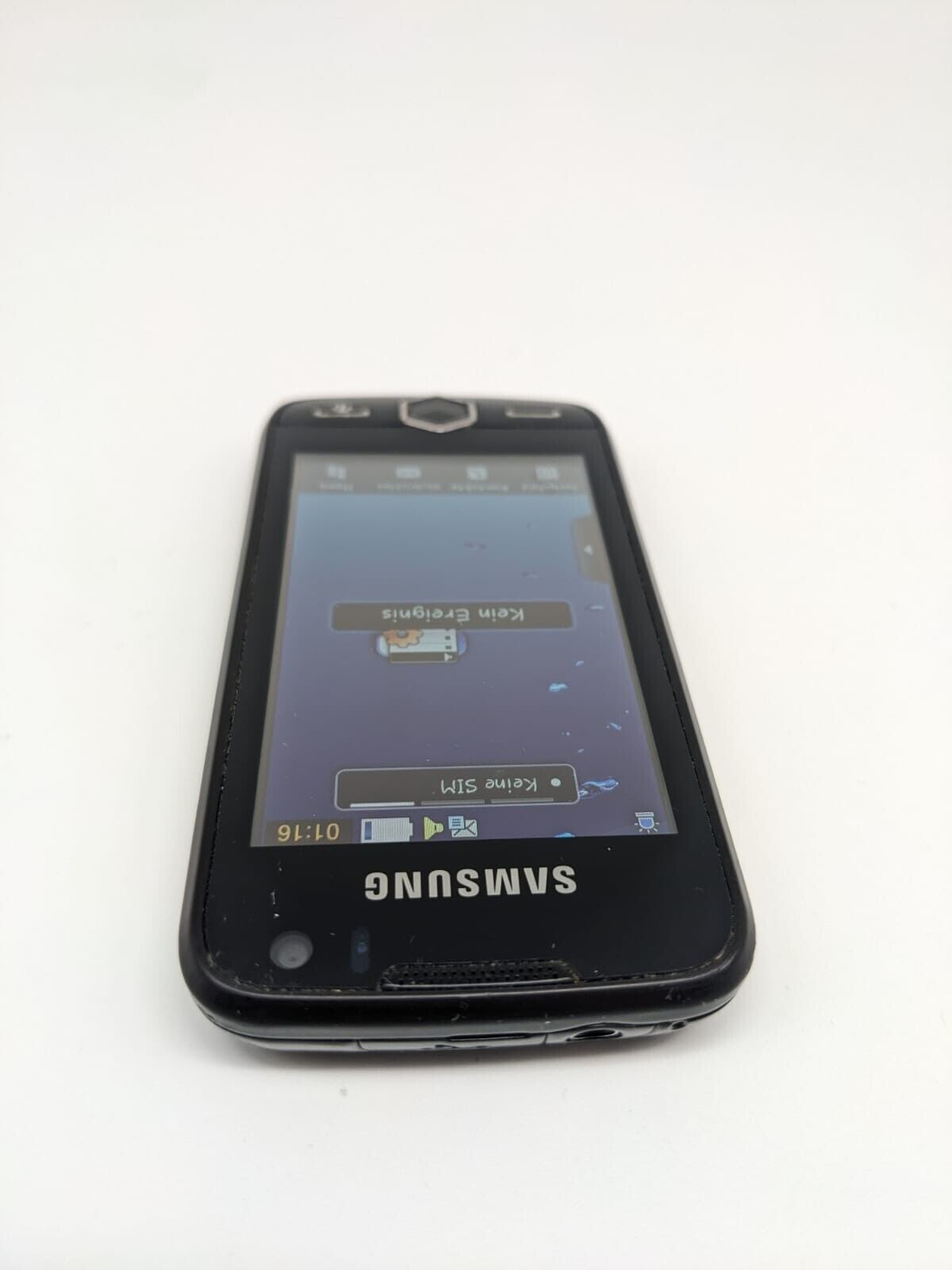 Samsung Jet GT-S8000 Smartphone | OHNE AKKU | TOUCH DEFEKT