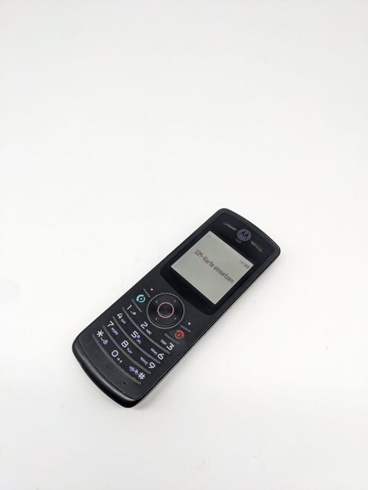 Motorola W156 Schwarz Handy Vintage | VOLL FUNKTIONSFÄHIG | OHNE SIMLOCK #X6