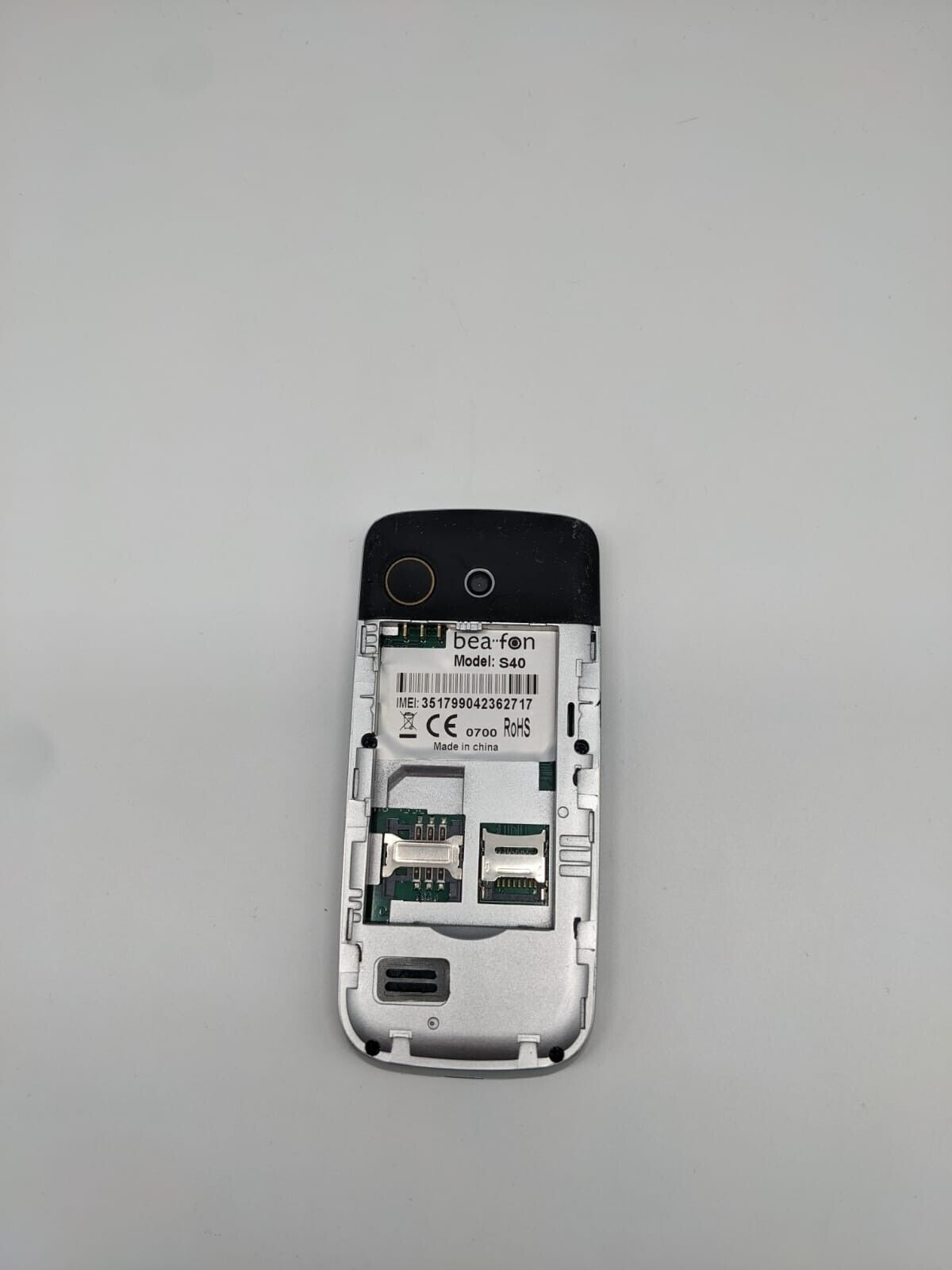 Bea-fon S40 Seniorenhandy Schwarz | OHNE AKKU | VOLL FUNKTIONSFÄHIG