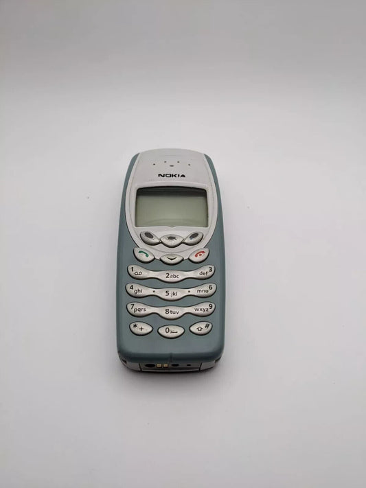 Nokia 3410 Handy türkis | OHNE AKKU | SIMLOCK UNBEKANNT