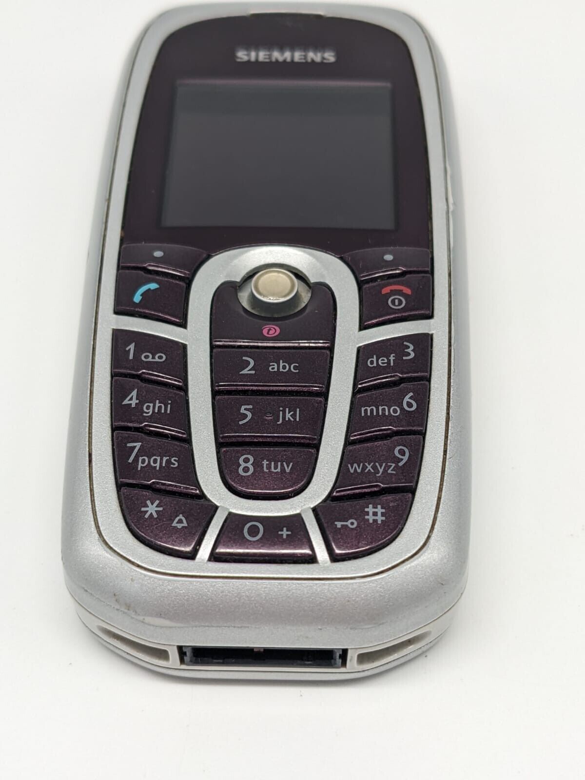 Siemens CT65 Handy Silber Rot Vintage | OHNE SIMLOCK