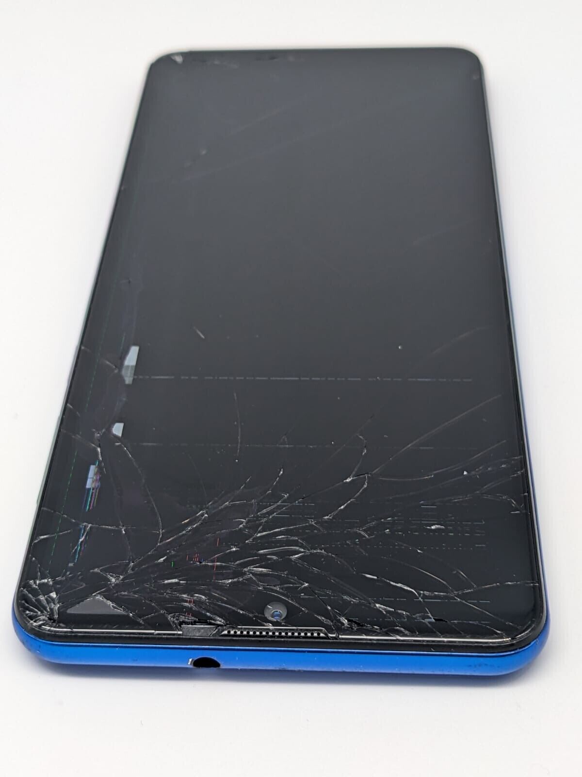 Blackview A80 Pro Blau Smartphone Teilespender | LÄDT/STARTET | DISPLAYSCHADEN
