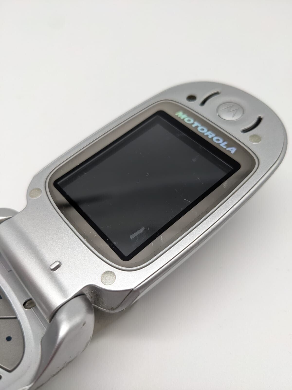 Motorola  V525 Silber Blau Vodafone Vintage Retro UNGETESTET 