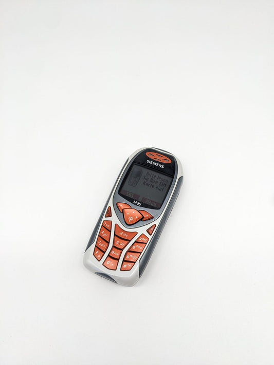 Siemens M55 Orange Handy Retro | OHNE SIMLOCK | FUNKTIONIERT